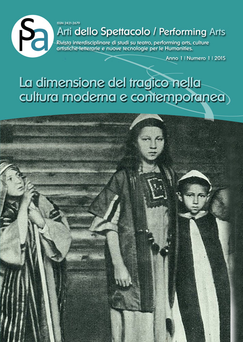 La dimensione del tragico nella cultura moderna e contemporanea