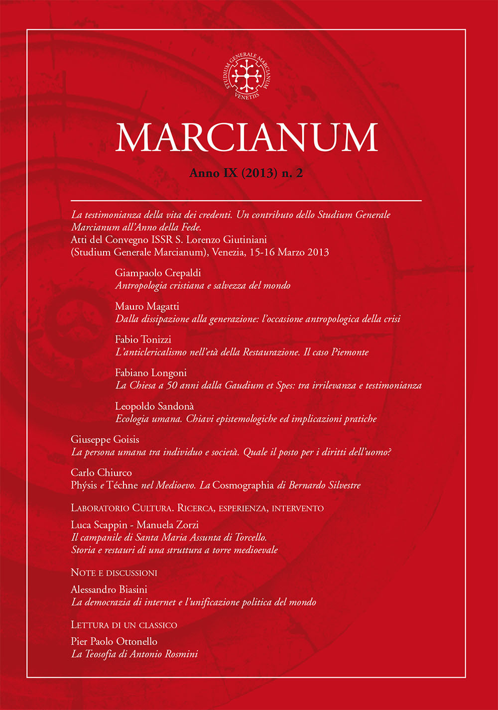 Marcianum. Vol. 2