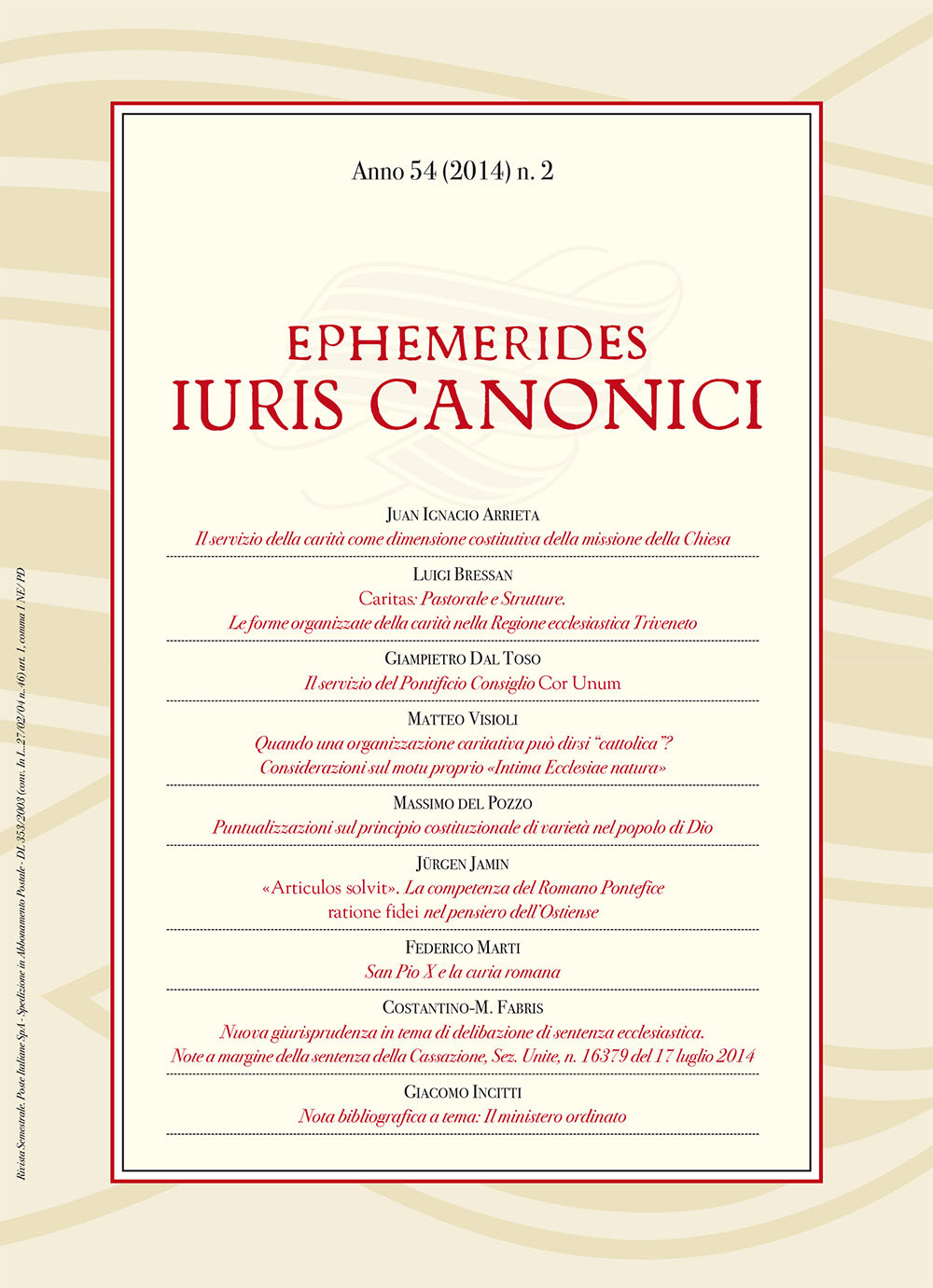 Ephemerides Iuris canonici. Vol. 2