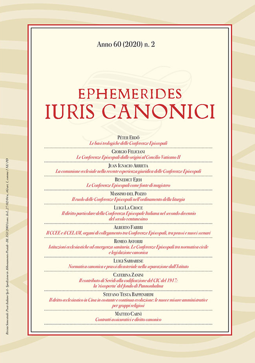 Ephemerides Iuris canonici. Vol. 2