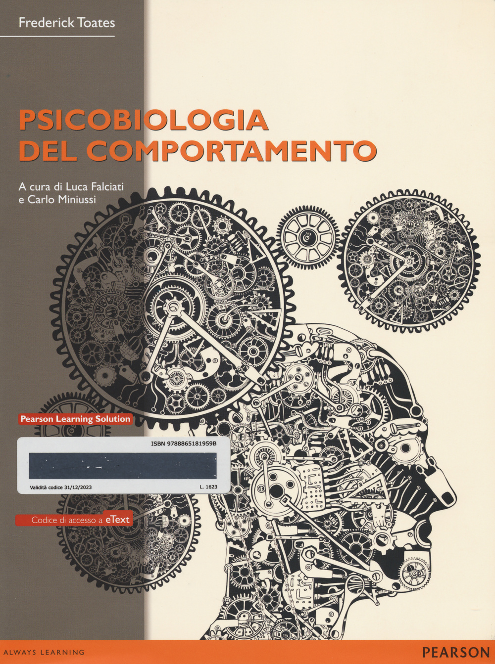 Psicobiologia del comportamento. Con e-text