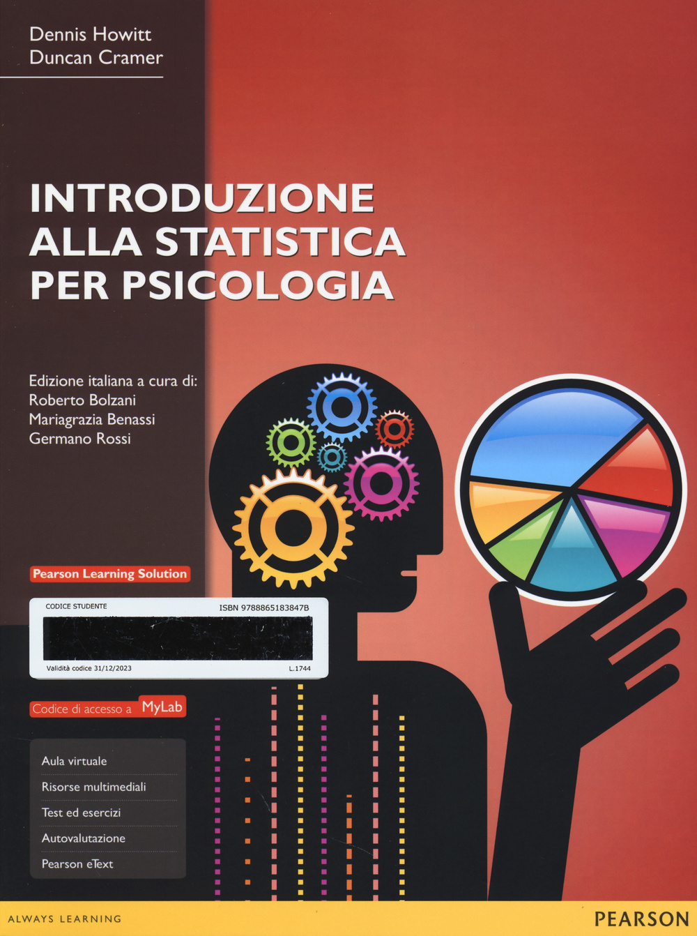 Introduzione alla statistica per psicologia. Ediz. MyLab. Con e-text