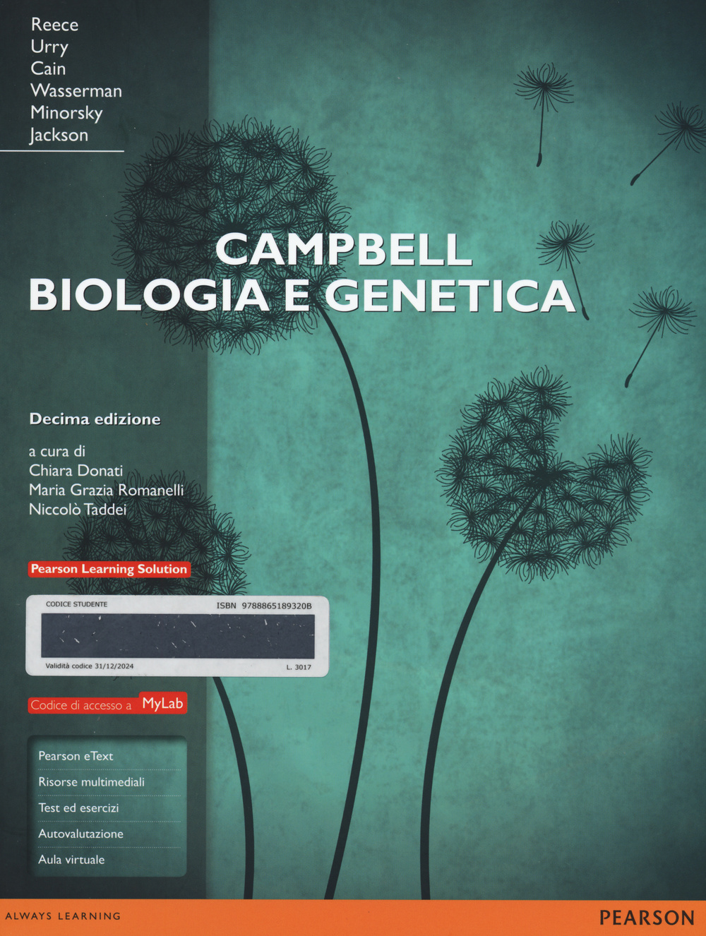 Campbell. Biologia e genetica. Ediz. mylab