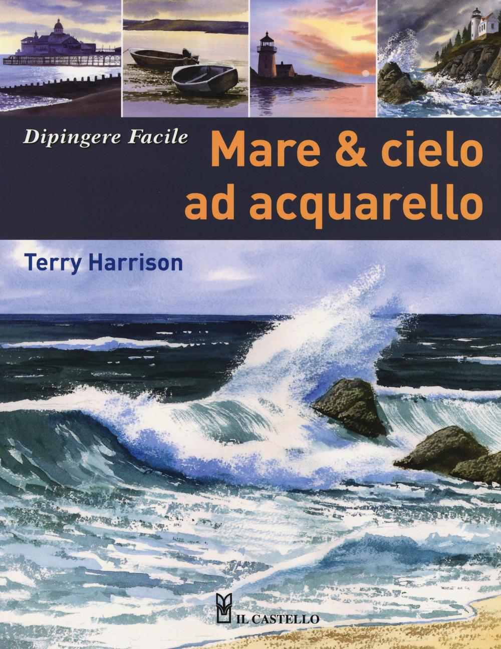 Mare & cielo ad acquarello. Dipingere facile
