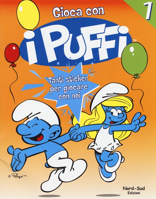 Gioca con i puffi. I puffi. Con adesivi. Vol. 1
