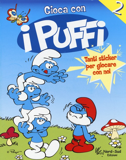 Gioca con i puffi. I puffi. Con adesivi. Vol. 2