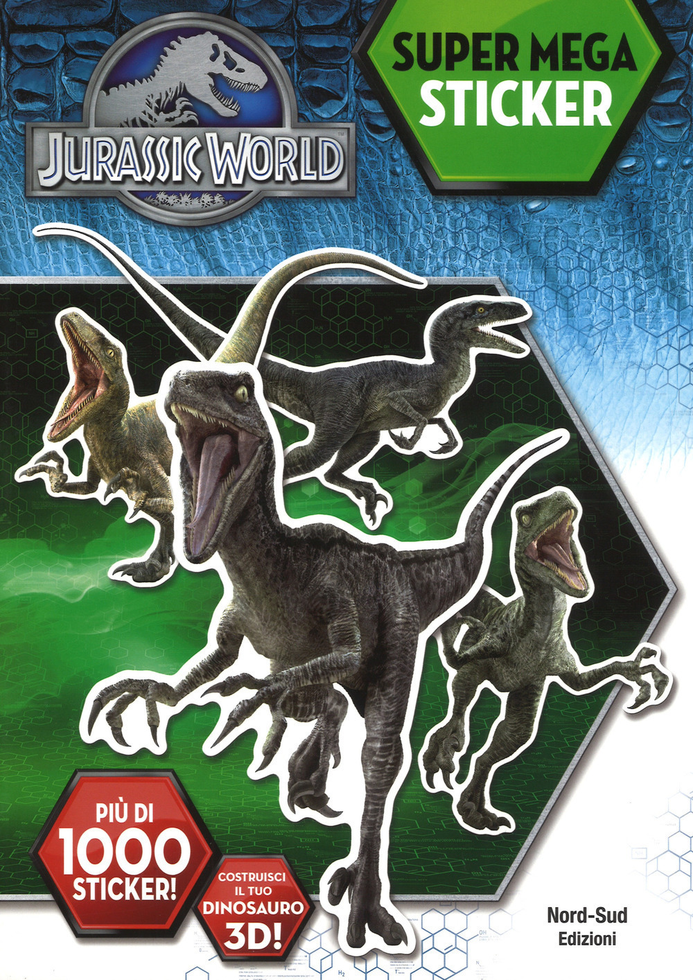 Super mega sticker. Jurassic world, il regno perduto. Con adesivi
