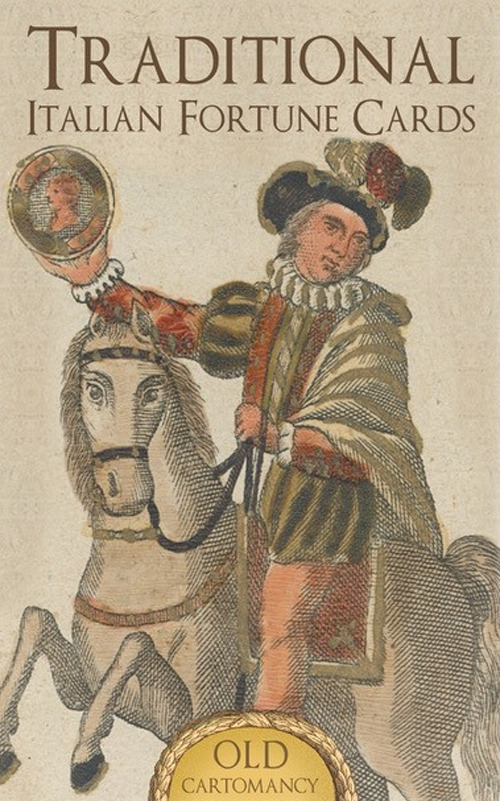 Traditional italian fortune cards