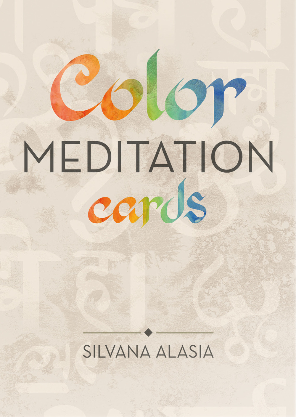 Color meditation cards