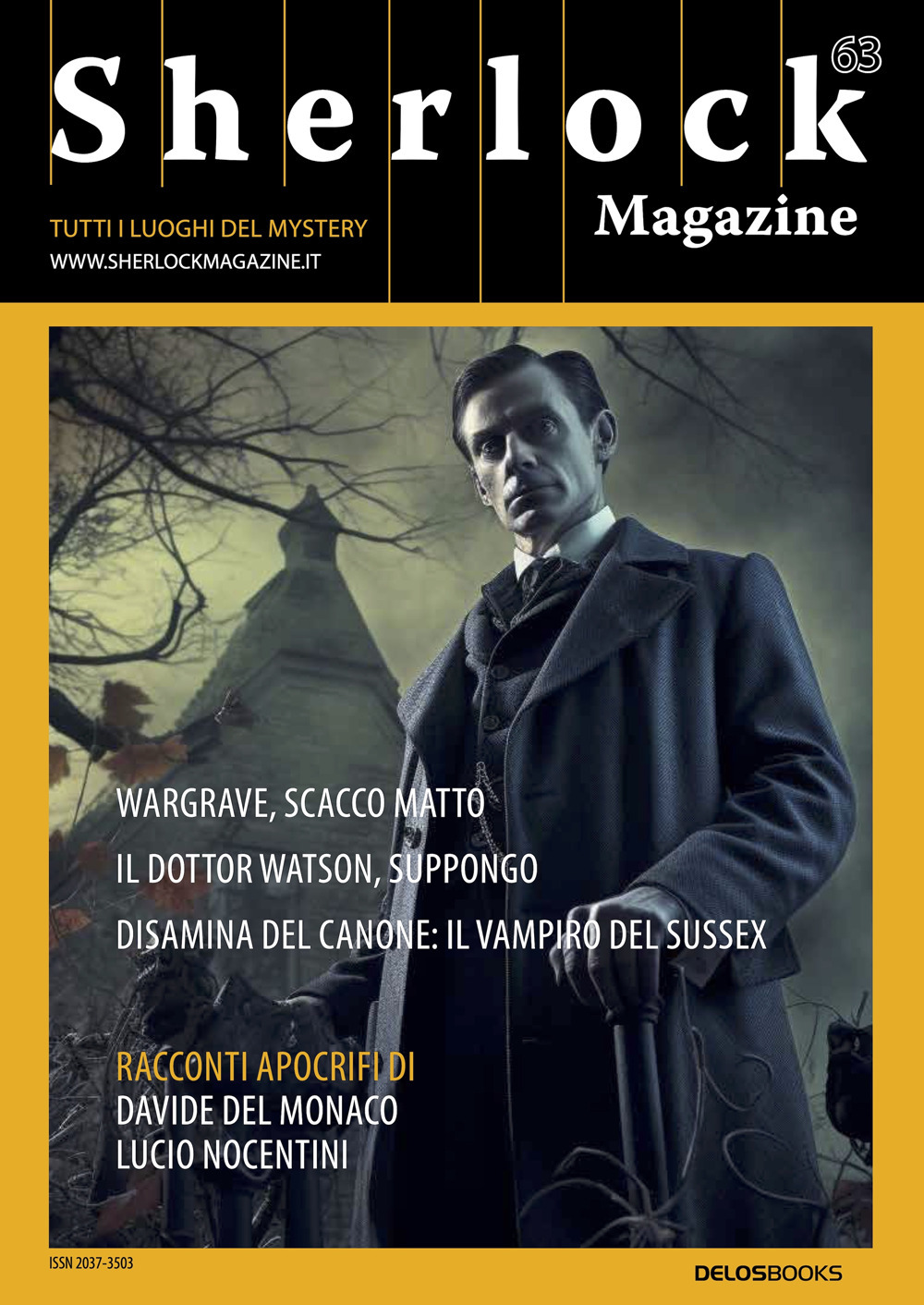 Sherlock Magazine. Tutti i luoghi del mystery. Vol. 63