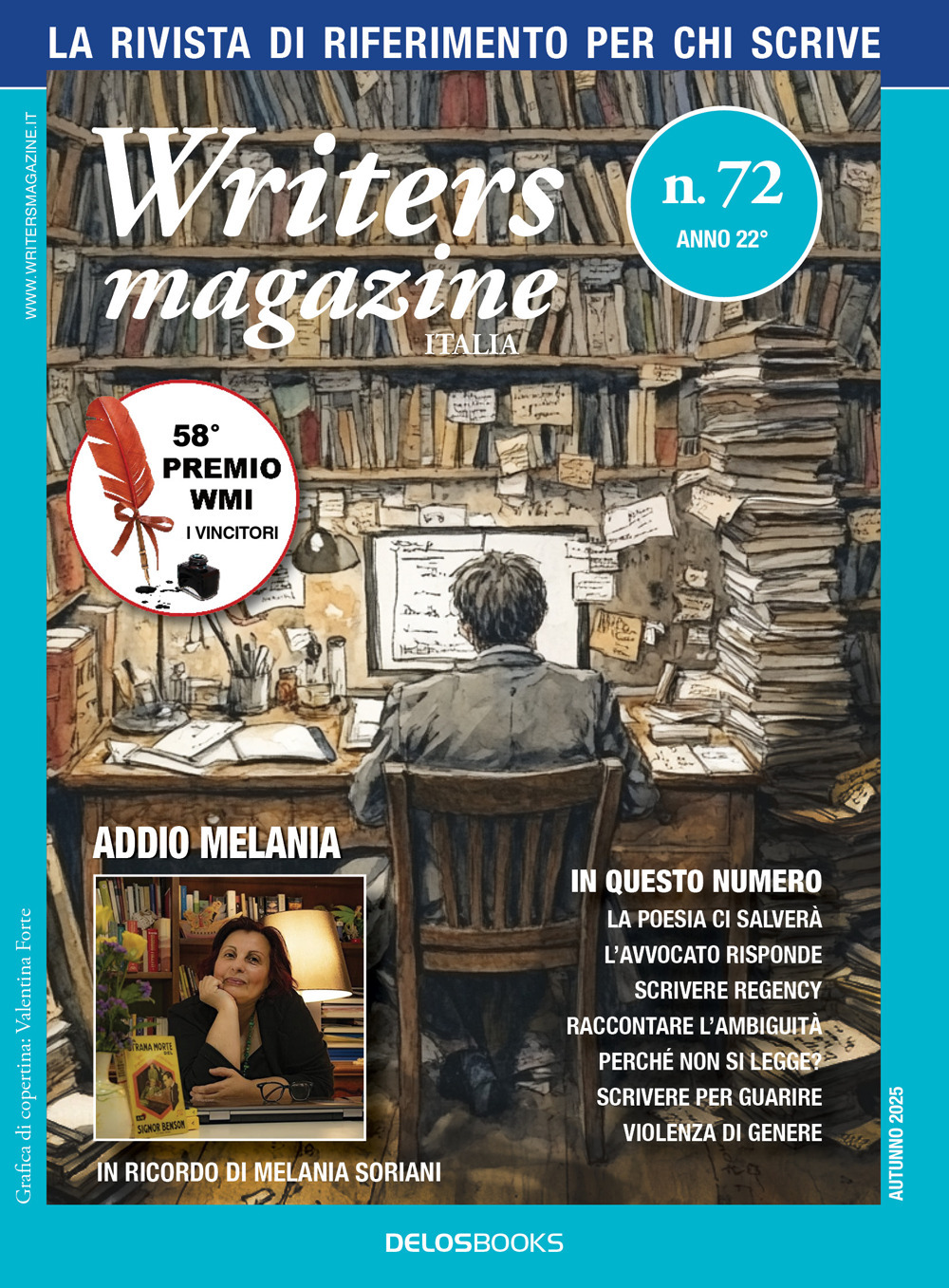 Writers magazine Italia. Vol. 72