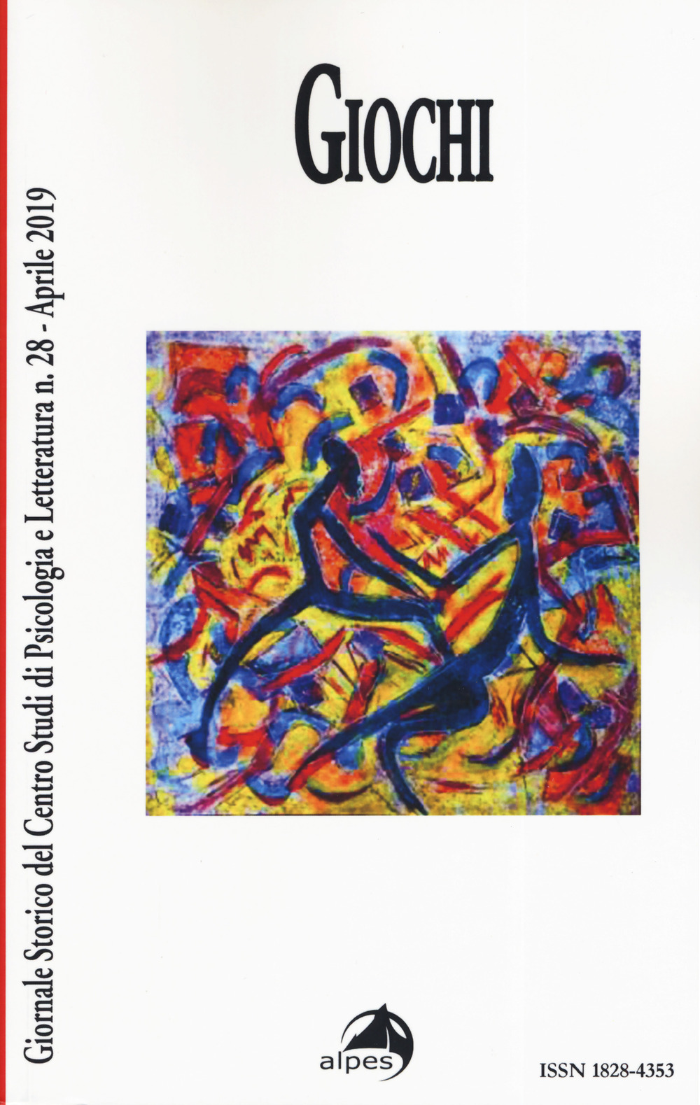 Giornale storico del centro studi di psicologia e letteratura. Vol. 28: Giochi