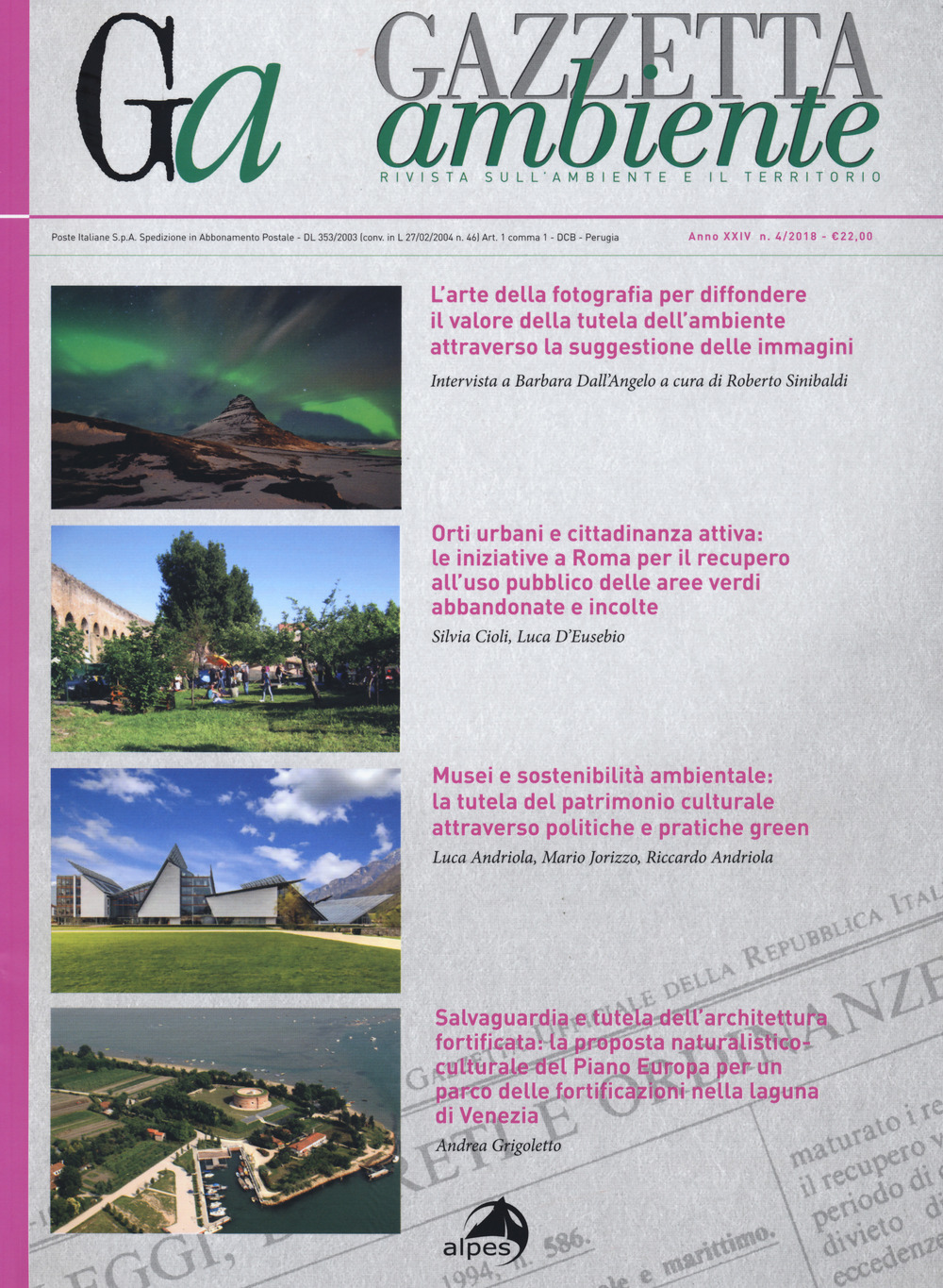 Gazzetta ambiente. Rivista sull'ambiente e il territorio. Vol. 4