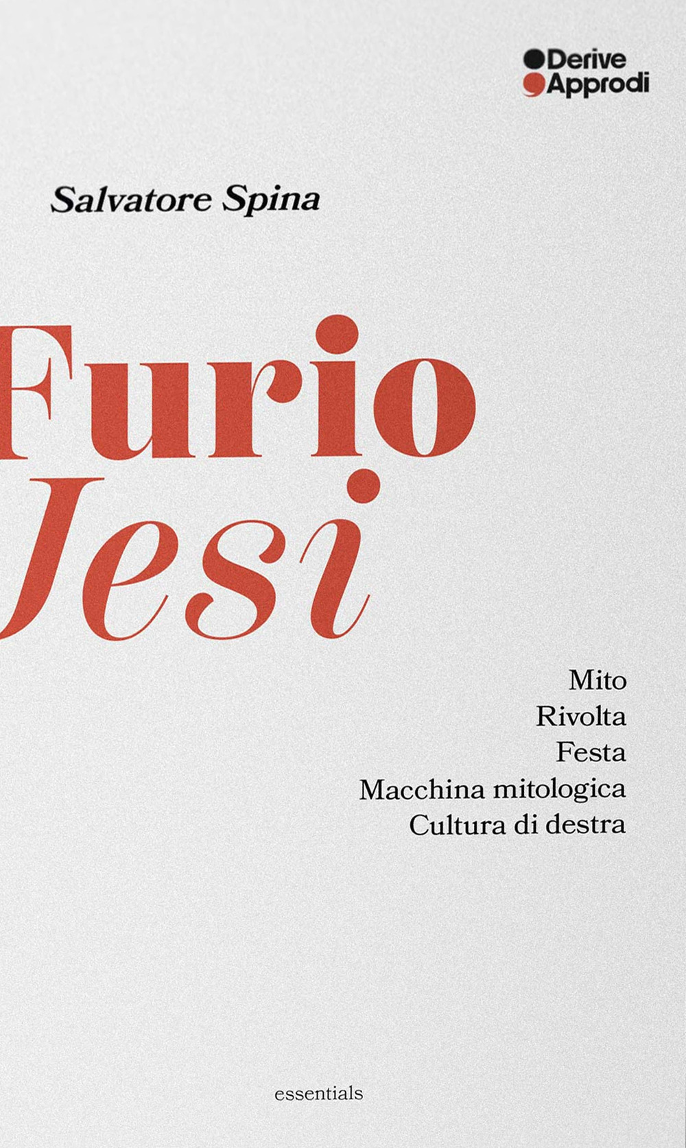 Furio Jesi. Mito. Rivolta. Festa. Macchina mitologica. Cultura di destra