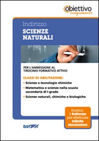10 TFA. Indirizzo scienze naturali. Per l'ammissione al tirocinio formativo attivo