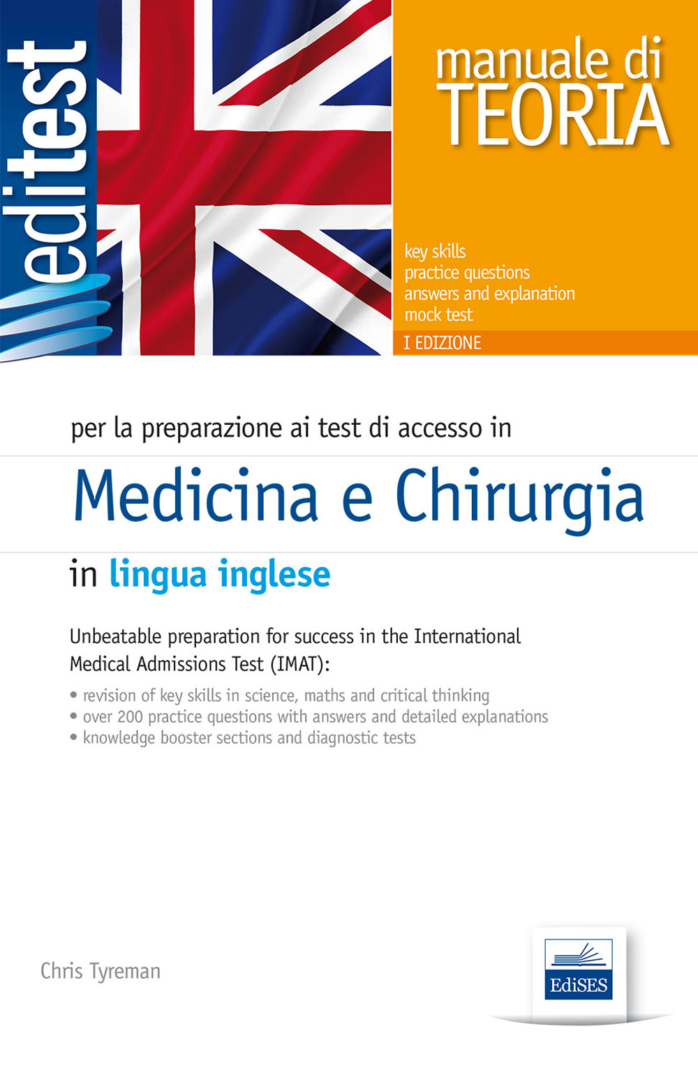 EdiTest 1-2. Manuale medicina e chirurgia. Ediz. inglese