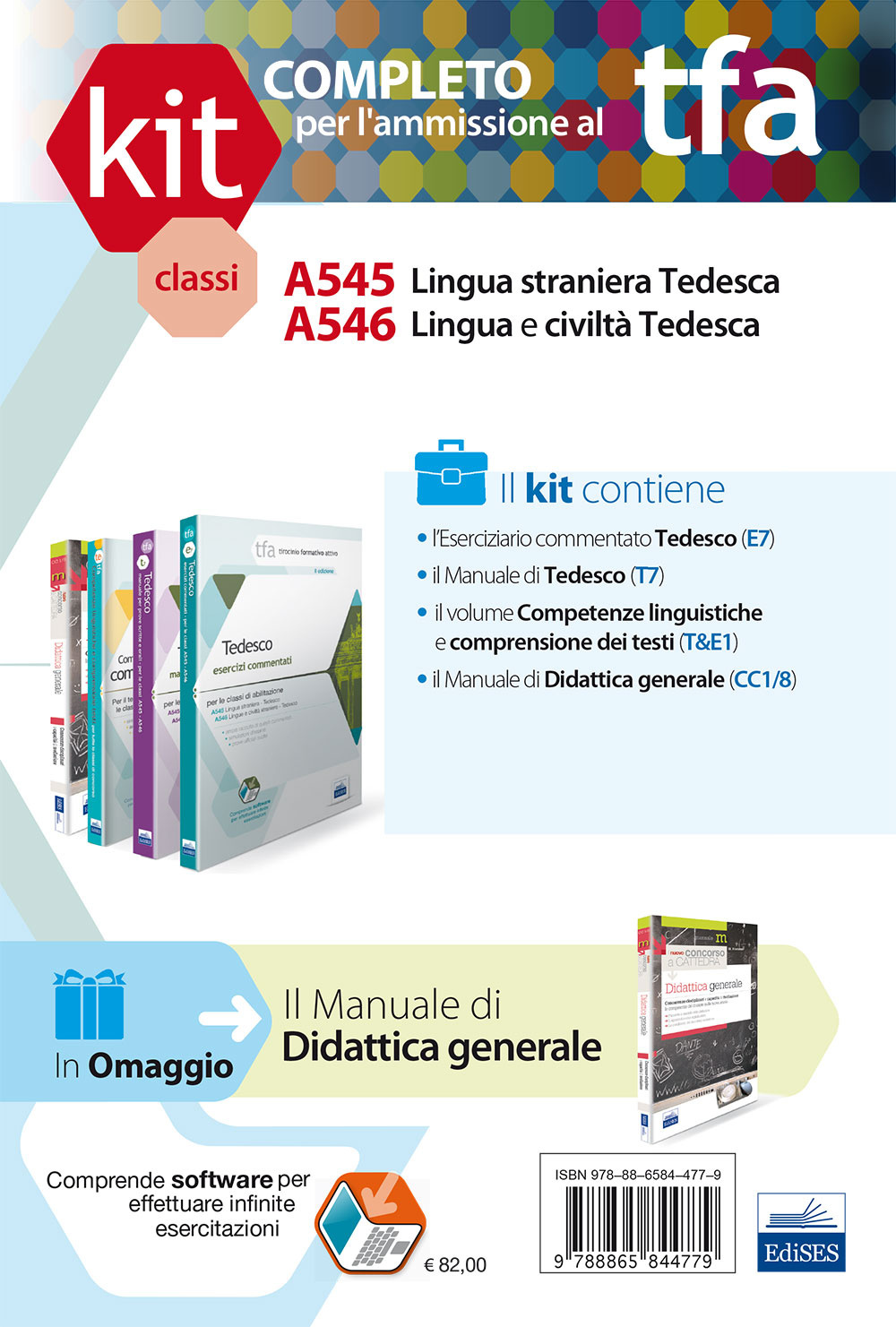 TFA. Classi A545-A546 per prove scritte e orali. Manuali di teoria ed esercizi di lingua e cultura tedesca. Kit completo