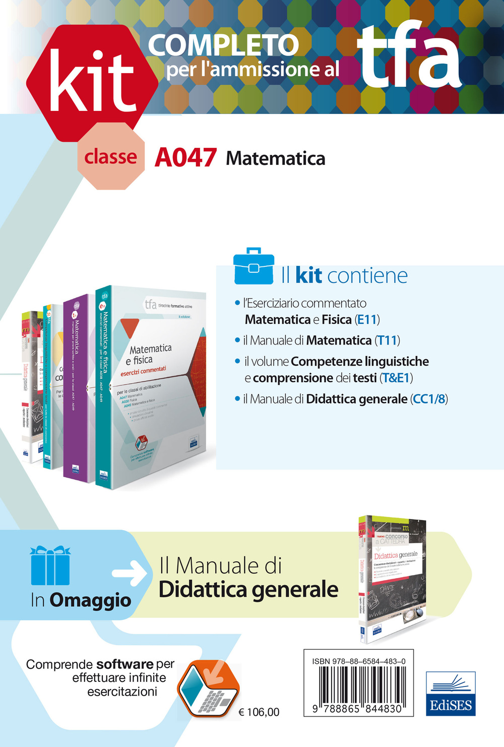 TFA. Classe A047 per prove scritte e orali. Manuali di teoria e esercizi di matematica. Ki completo