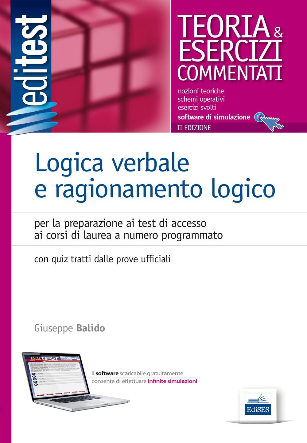EdiTEST. Logica verbale e ragionamento logico. Teoria & esercizi commentati online