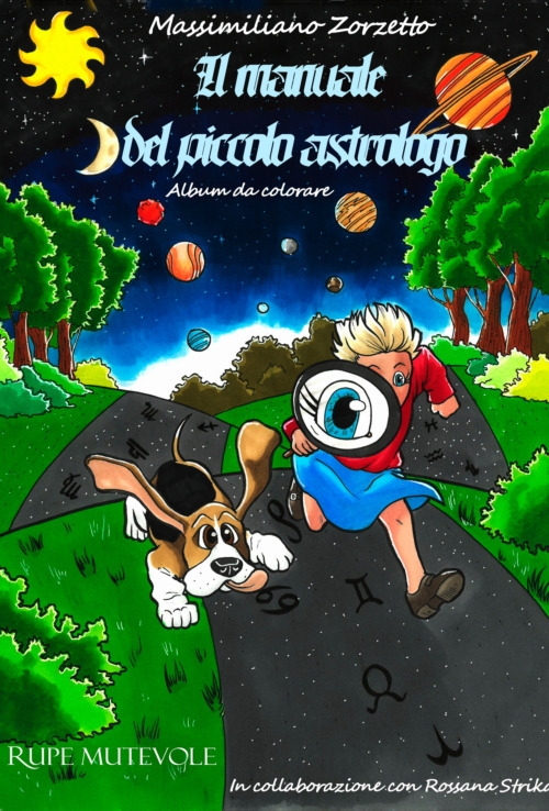 Il manuale del piccolo astrologo. Album da colorare