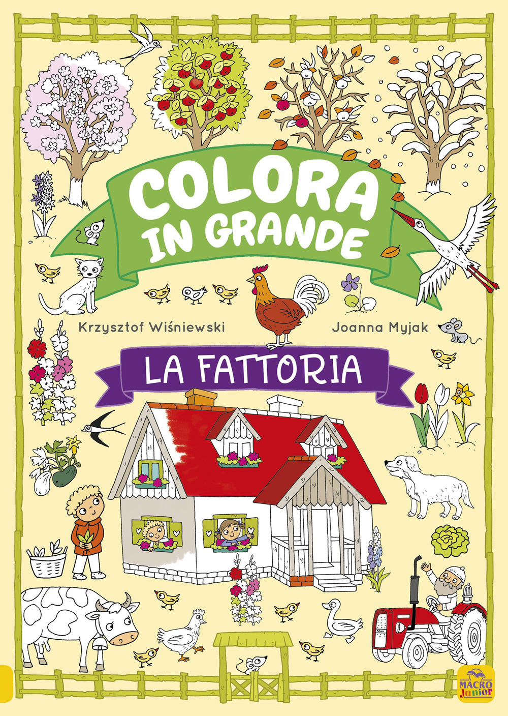 La fattoria. Colora in grande