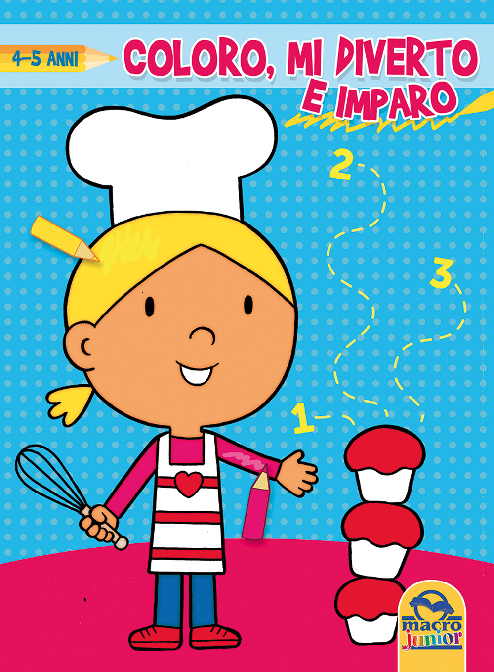 Coloro, mi diverto e imparo. Da 4 a 5 anni