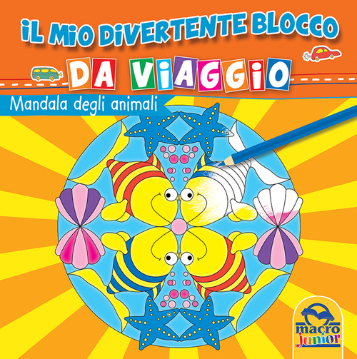 Mandala degli animali. Il mio divertente blocco da viaggio