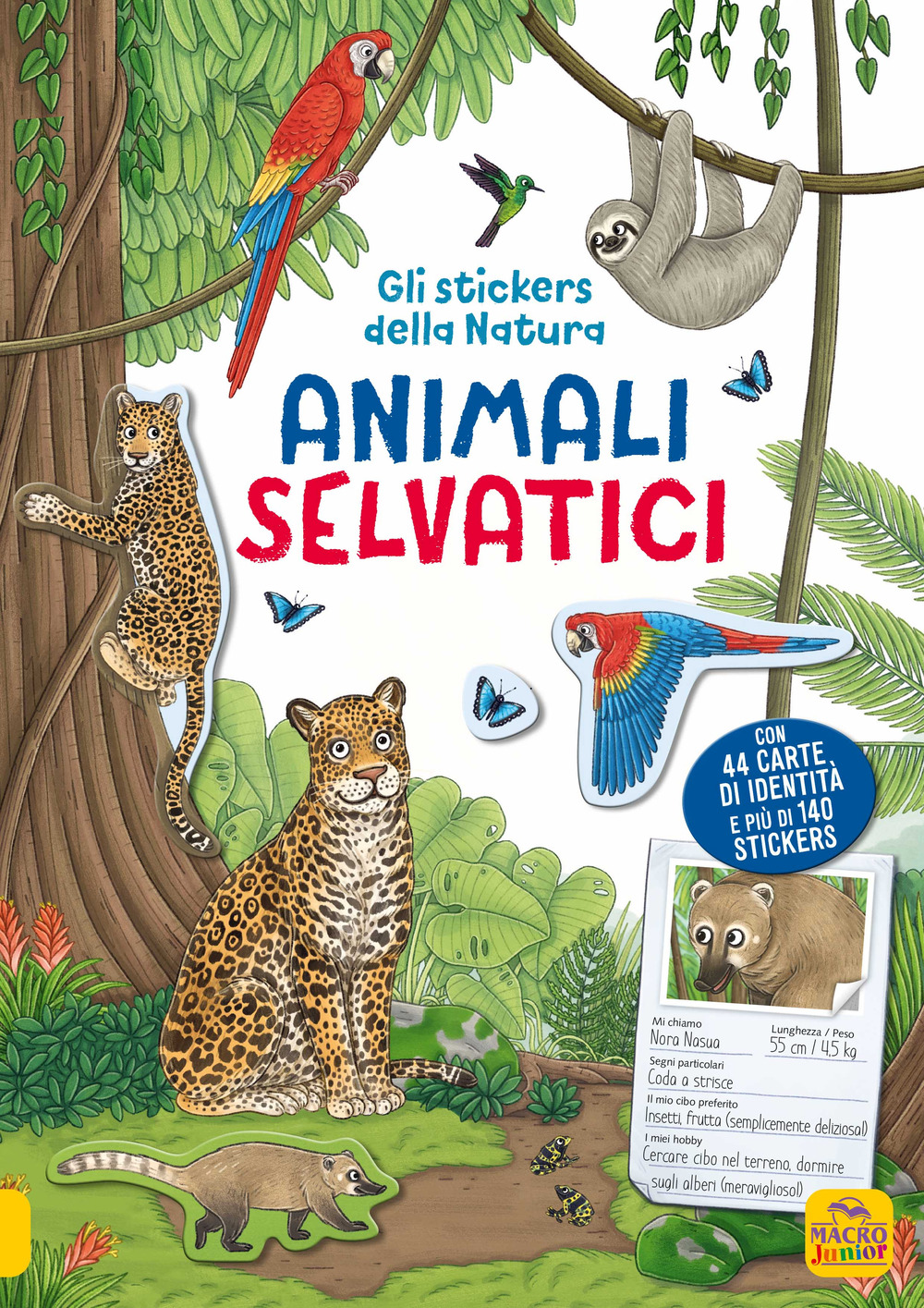 Animali selvatici. Gli stickers della natura