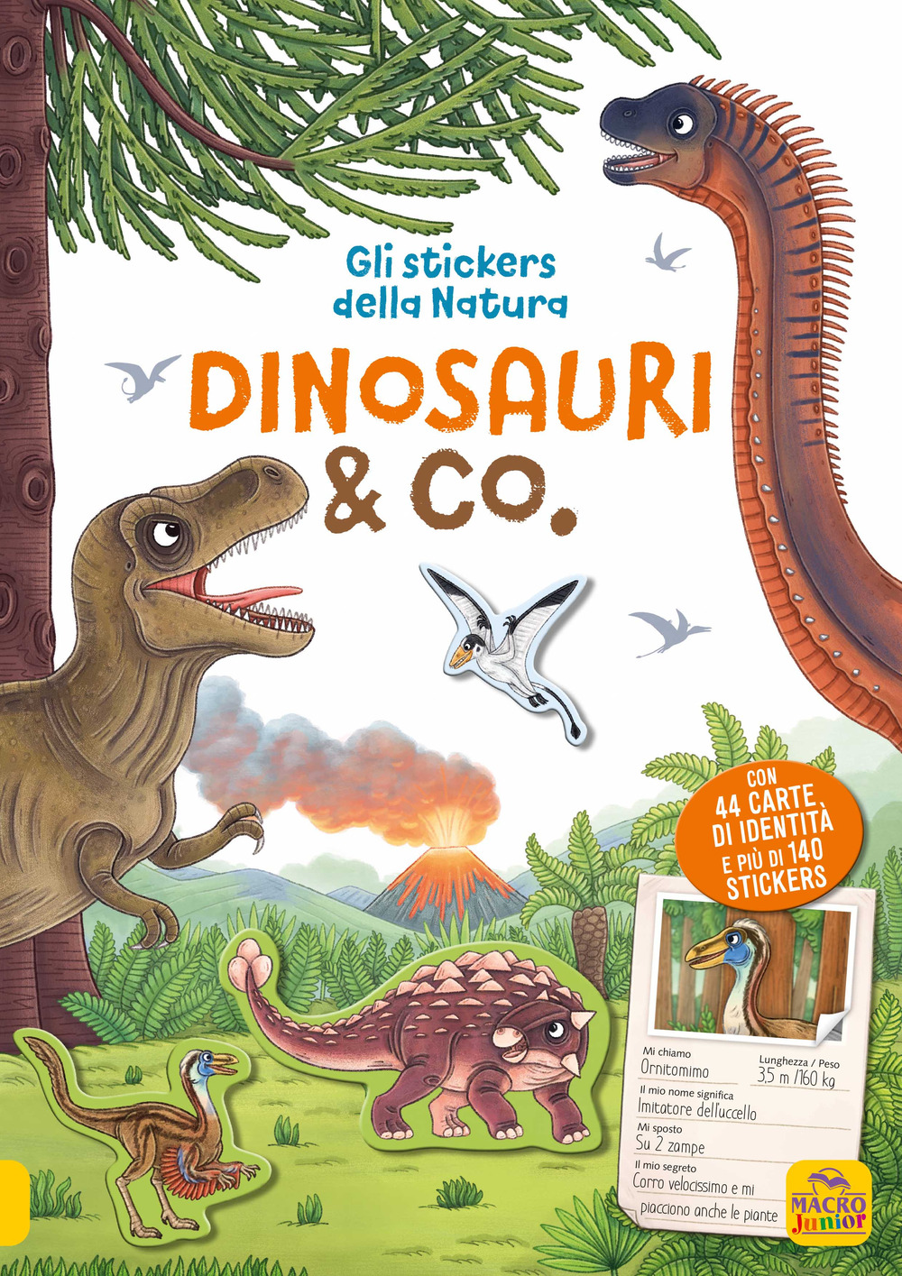 Dinosauri & co. Gli stickers della natura