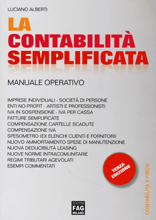La contabilità semplificata. Manuale operativo