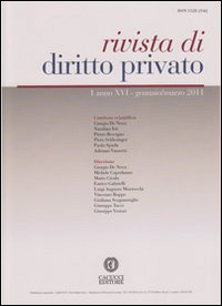 Rivista di diritto privato. Vol. 1