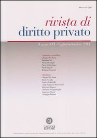Rivista di diritto privato. Vol. 3