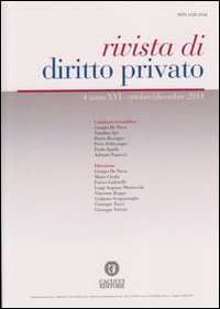 Rivista di diritto privato. Vol. 4