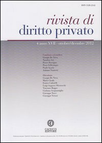 Rivista di diritto privato. Vol. 4