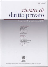 Rivista di diritto privato. Vol. 1