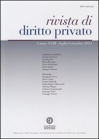 Rivista di diritto privato. Vol. 3