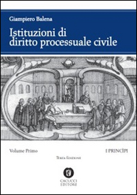 Istituzioni di diritto processuale civile. Vol. 1: I princìpi