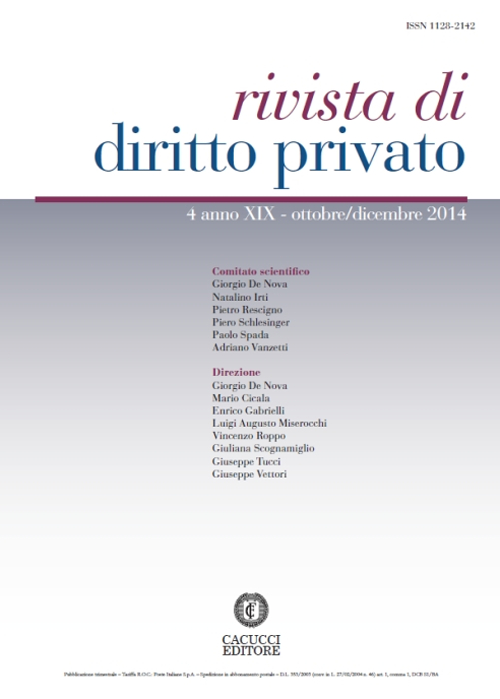 Rivista di diritto privato. Vol. 4
