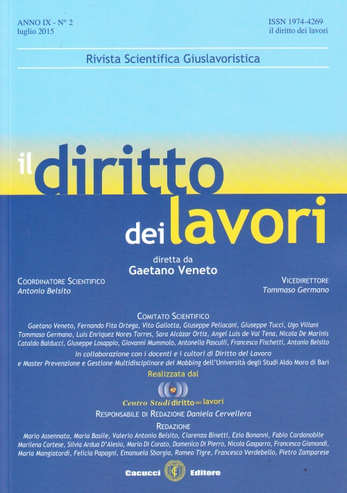Il diritto dei lavori. Vol. 2
