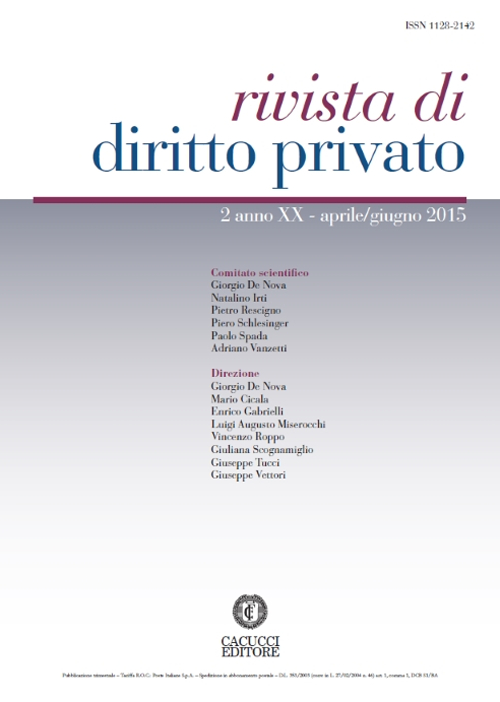 Rivista di diritto privato. Vol. 2
