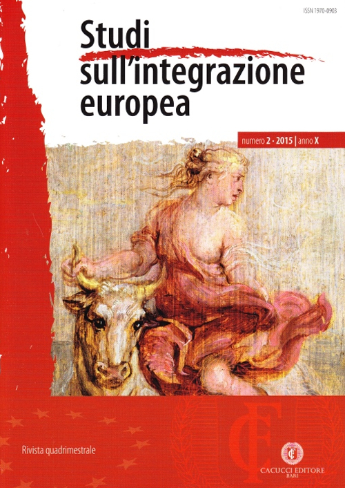 Studi sull'integrazione europea. Vol. 2