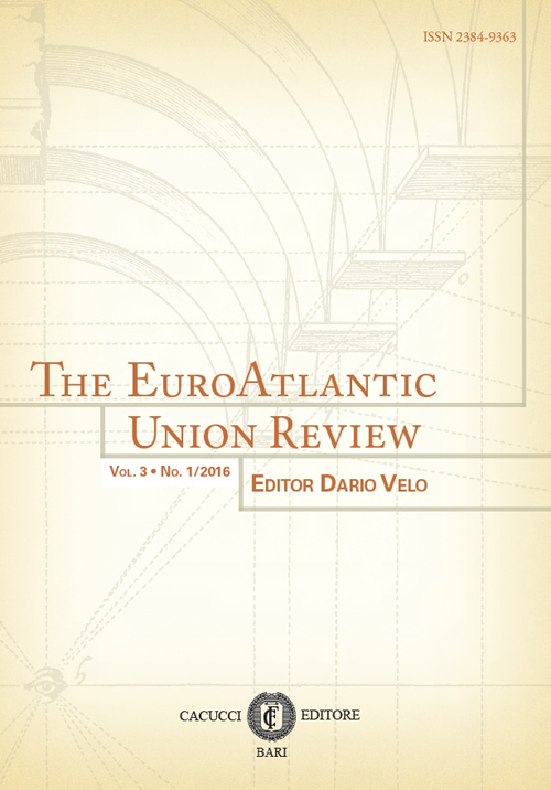 The EuroAtlantic union review. Vol. 3/1