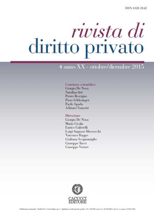 Rivista di diritto privato. Vol. 4