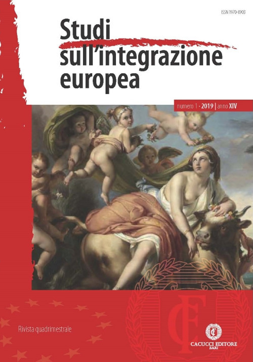 Studi sull'integrazione europea. Vol. 1