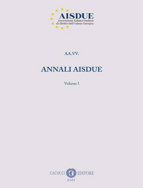 Annali AISDUE. Vol. 1