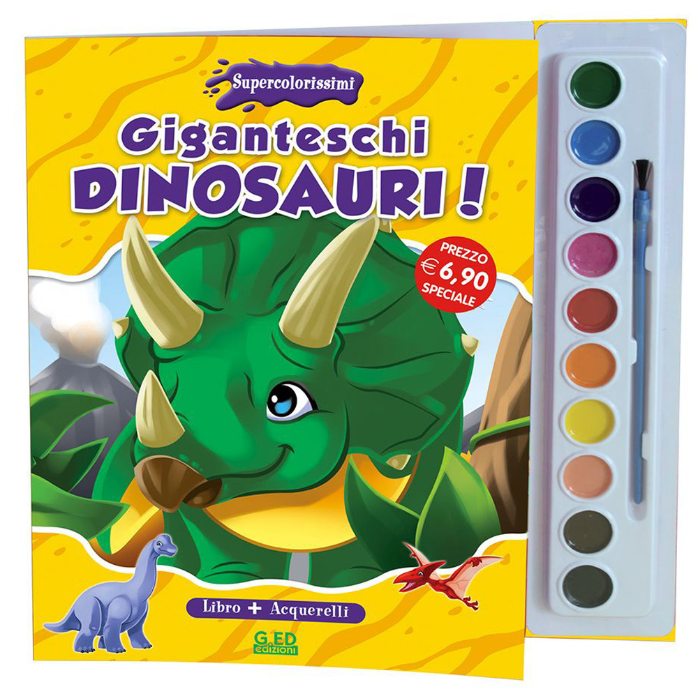 Giganteschi dinosauri! Supercolorissimi