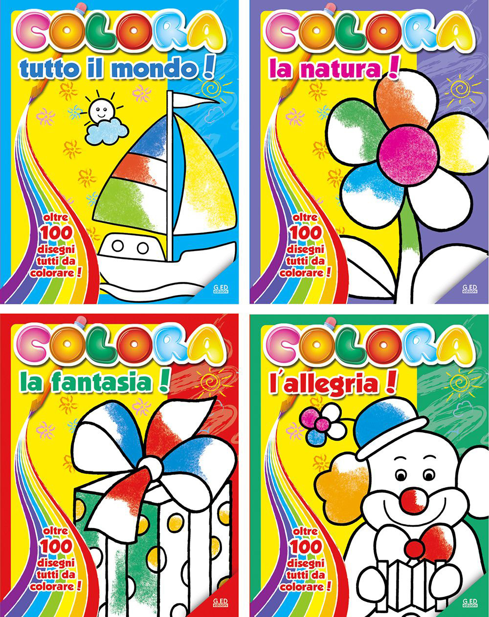 Colora con...