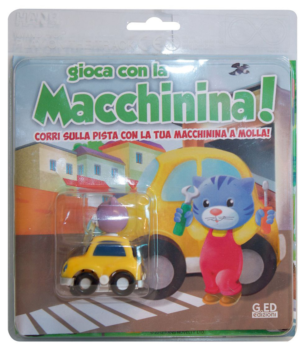 Gioca con la macchina! Corri sulla pista con la tua macchina a molla!