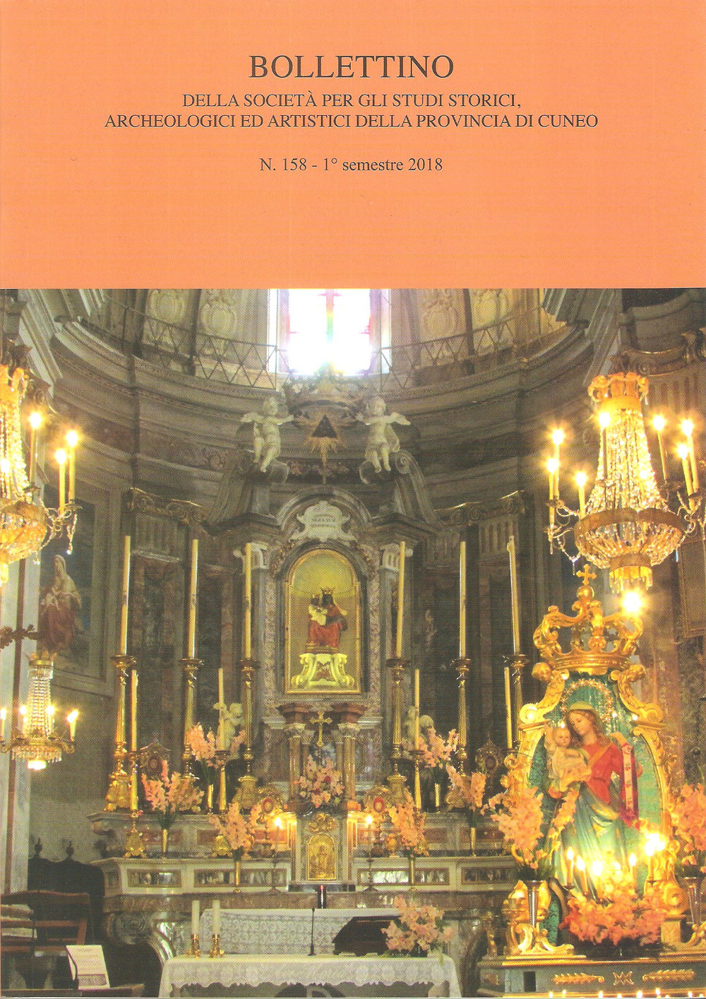 Bollettino della società per gli studi storici, archeologici ed artistici della provincia di Cuneo. Vol. 158