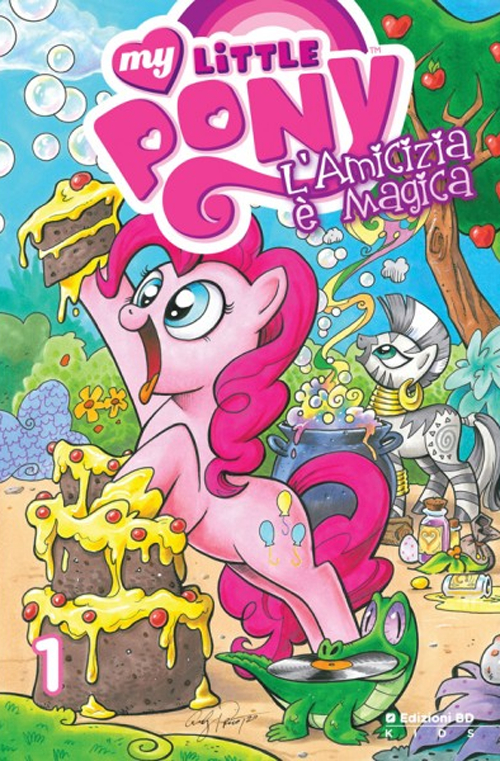 Pinkie Pie. My little pony. Variant cover